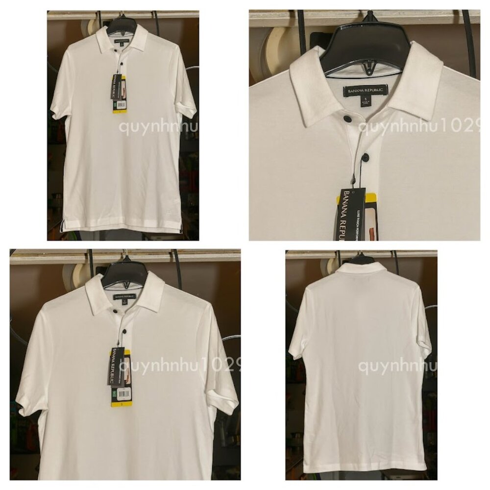 - Men's Banana Republic Polo Shirt Luxe Touch polos